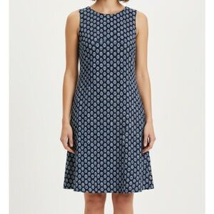 Tommy Hilfiger Sleeveless Small Print Flower Dress